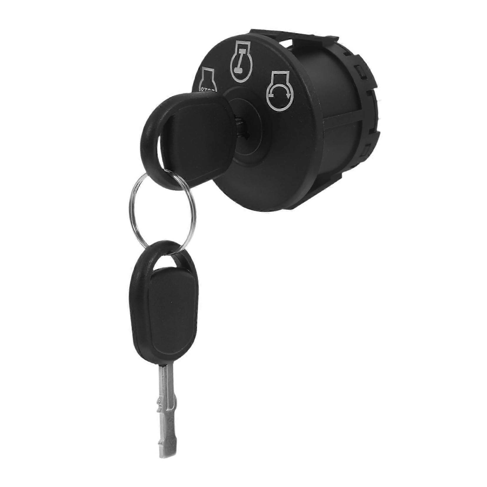 Ignition Switch for Lawnmowers, Replacement Ignition Starter Switch, Lawnmower Cable, 12V For Most Lawn Mower Models