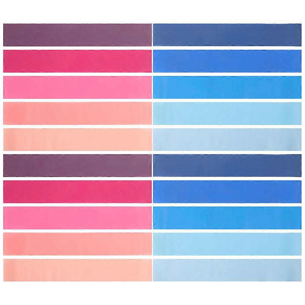 أشرطة كرسي الفصل الدراسي شريط مطاطي مطاطي للأطفال تحسين التركيز 20 قطعة