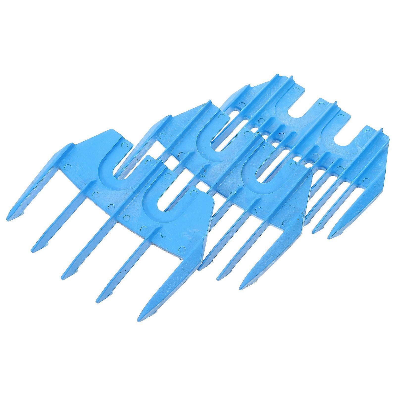 Plastic Trimmer Guide Set for Goats and Sheep, 3pcs Durable Clipper Attachment, Easy Clean, Safe & Accurate Shearing Design