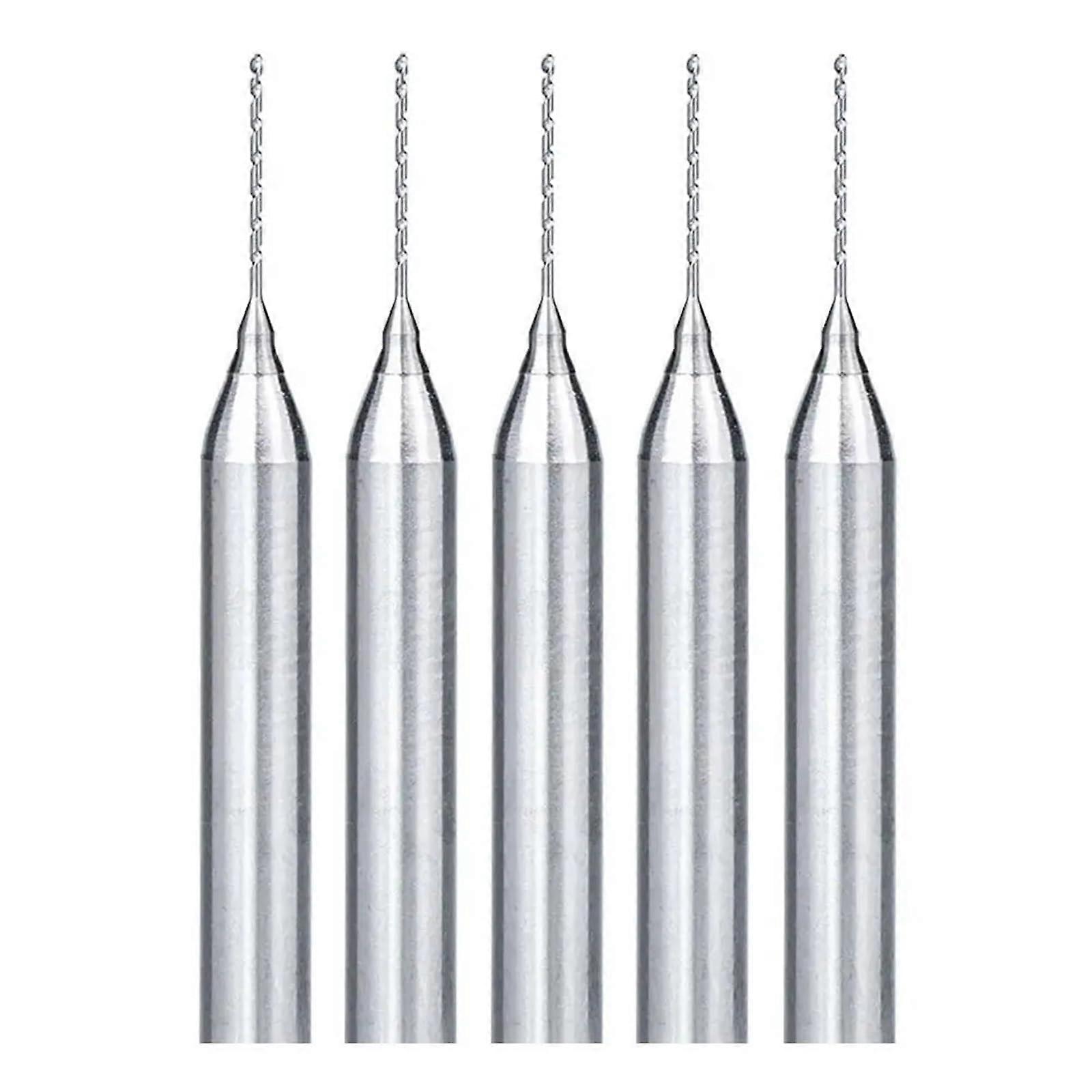 Tungsten Steel Spiral Drill Bit, 0.5 mm, Precision Metalworking Bit for Milling and Power Tools, 1 Piece