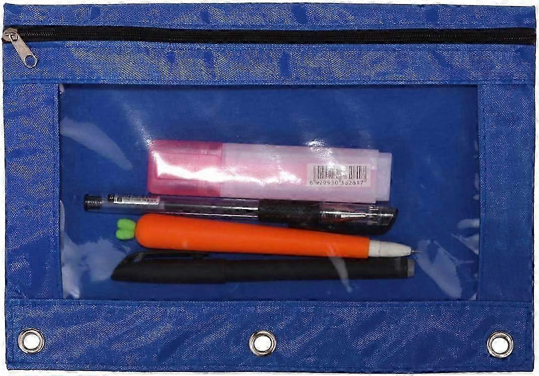 Clear Window Pencil Case Stationery Organizer for Classroom Use