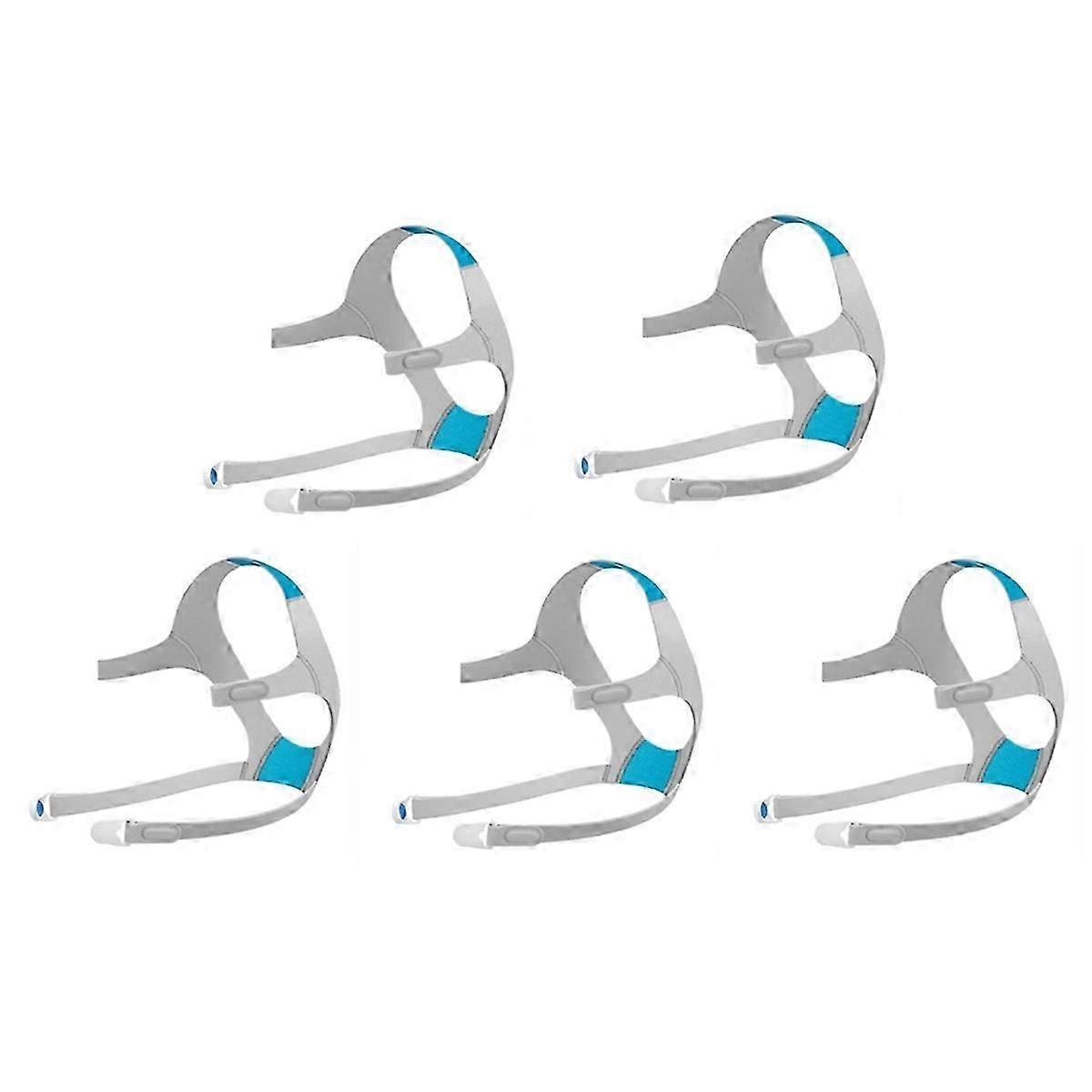 5-Pack Replacement Headgear for ResMed F20 Full Face CPAP Mask - UK Quality Straps