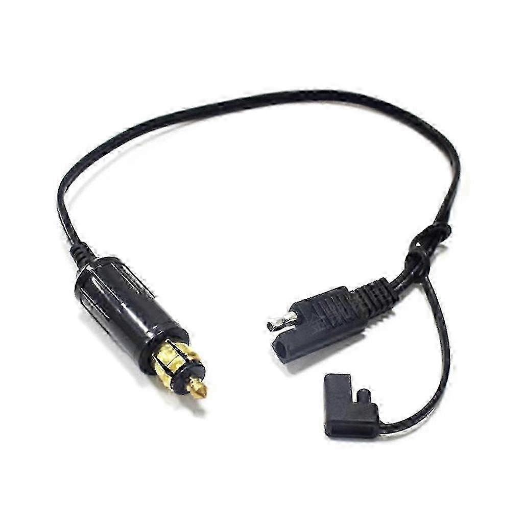 Powerlet Plug to SAE Adapter Connector Cable 35cm for Motorcycles