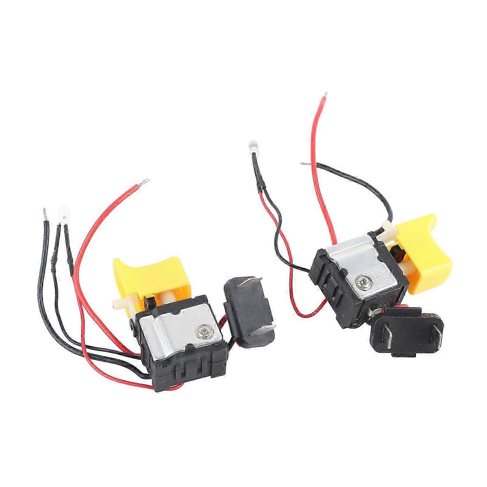 2pcs Power Tool Trigger Switch Speed Control for Electric Hammer and Impact Drill Accessories