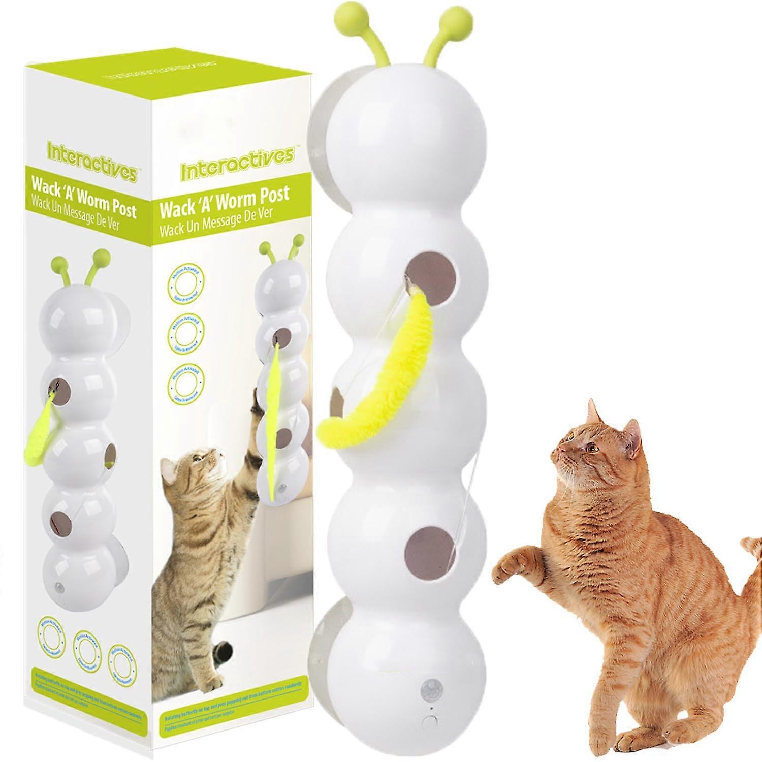 Cat Toy - Interactive Funny Toy for Cats, Simulated Movement, Intelligent Start and Stop, All Ages, 1 Set