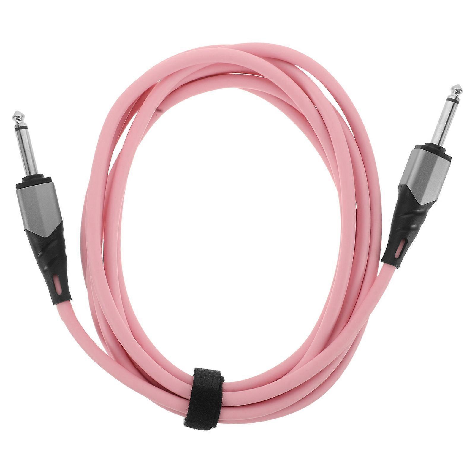 It sounds like you're looking for information or a description for an **electric guitar instrument cable** focused on **noise reduction**, **sound
