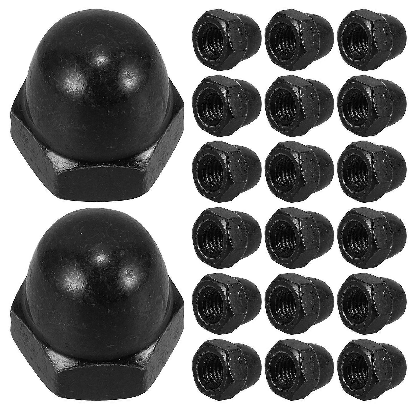 Screw End Caps Dome Bolt Caps for Protecting 24Pcs Durable Carbon Steel