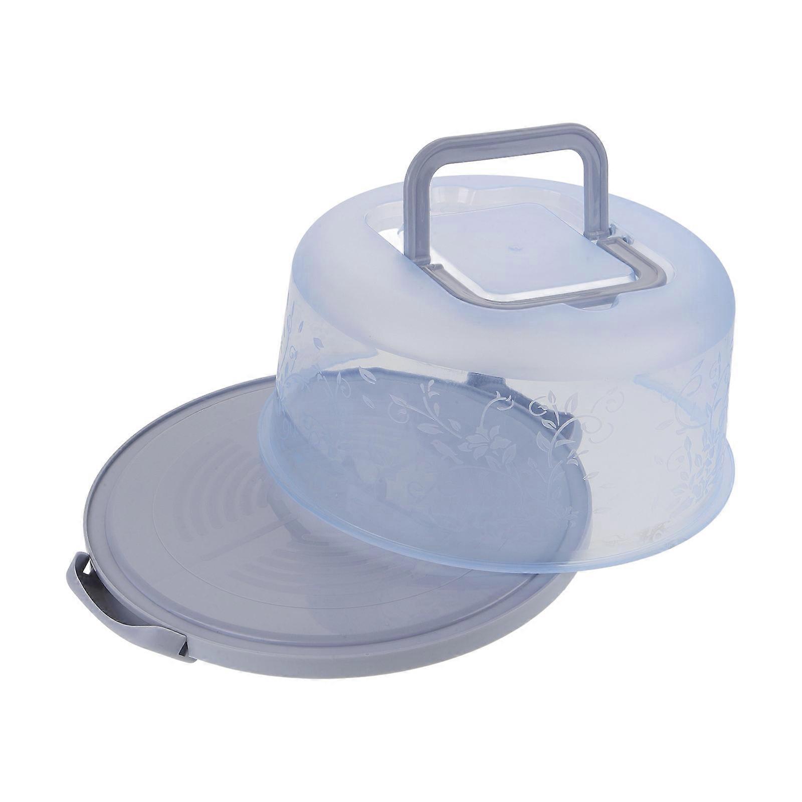Portable Reusable Cake Carrier Box with Lid for Storing Cakes, Desserts, and Bread – Versatile Design for Home Baking and Food Transport