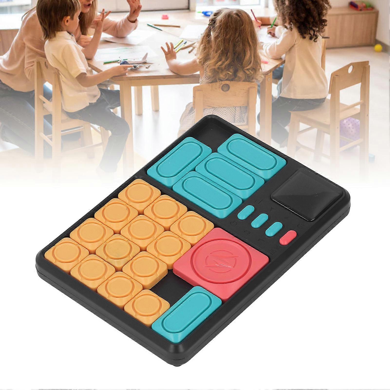 Slide Smart Sensor Board Game Educational Interactive Handheld Brain Training Electronic Puzzle Board Game 