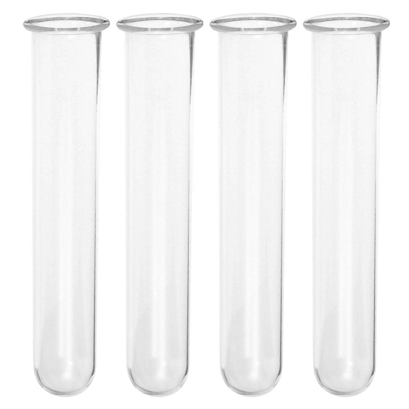 4pcs水耕花ガラス管繁殖管小植物テラリウムチューブ植物花瓶