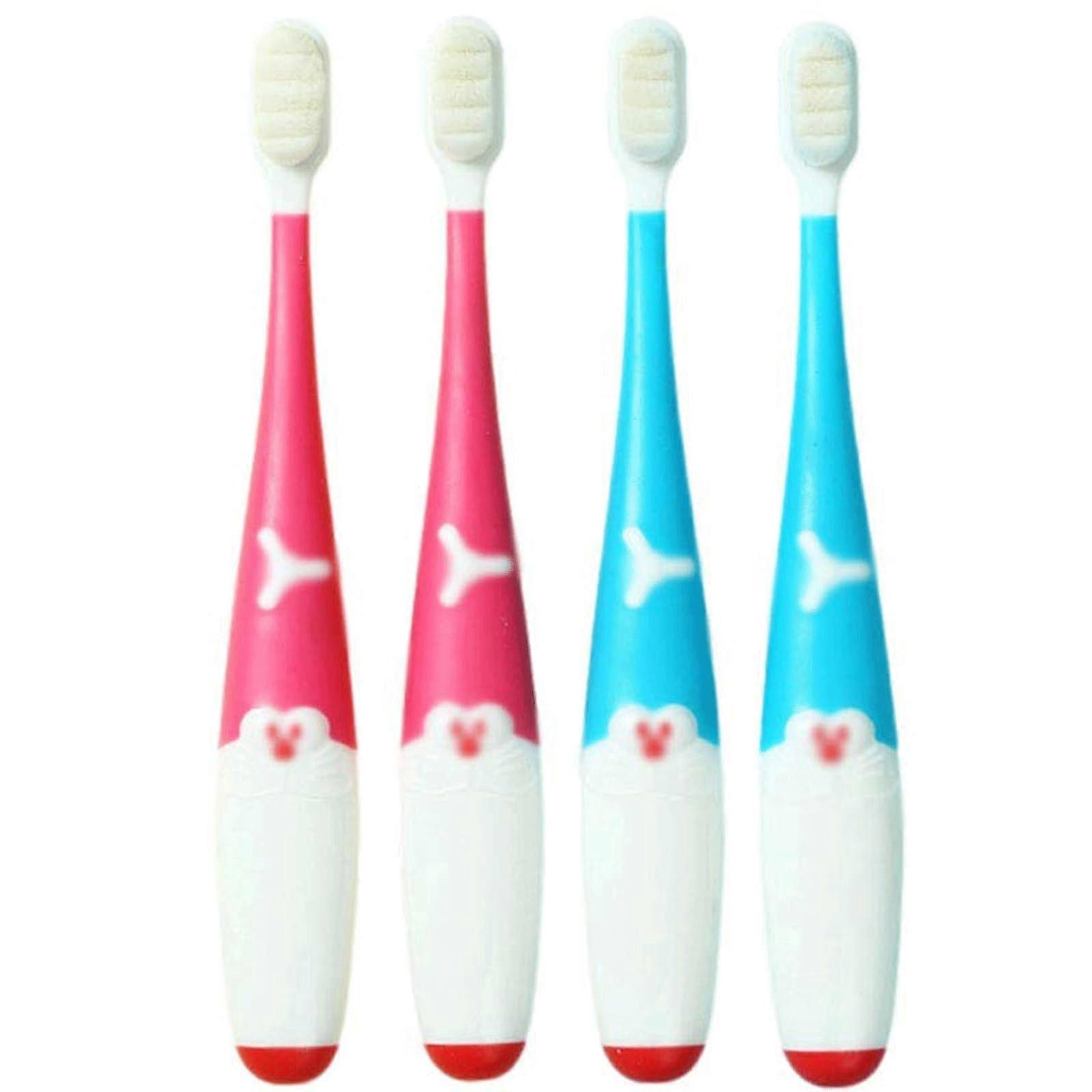 Extra soft toothbrush with 10,000 bristles, toddler toothbrushes for ages 4–12, individually packaged, manual toothbrush for children.