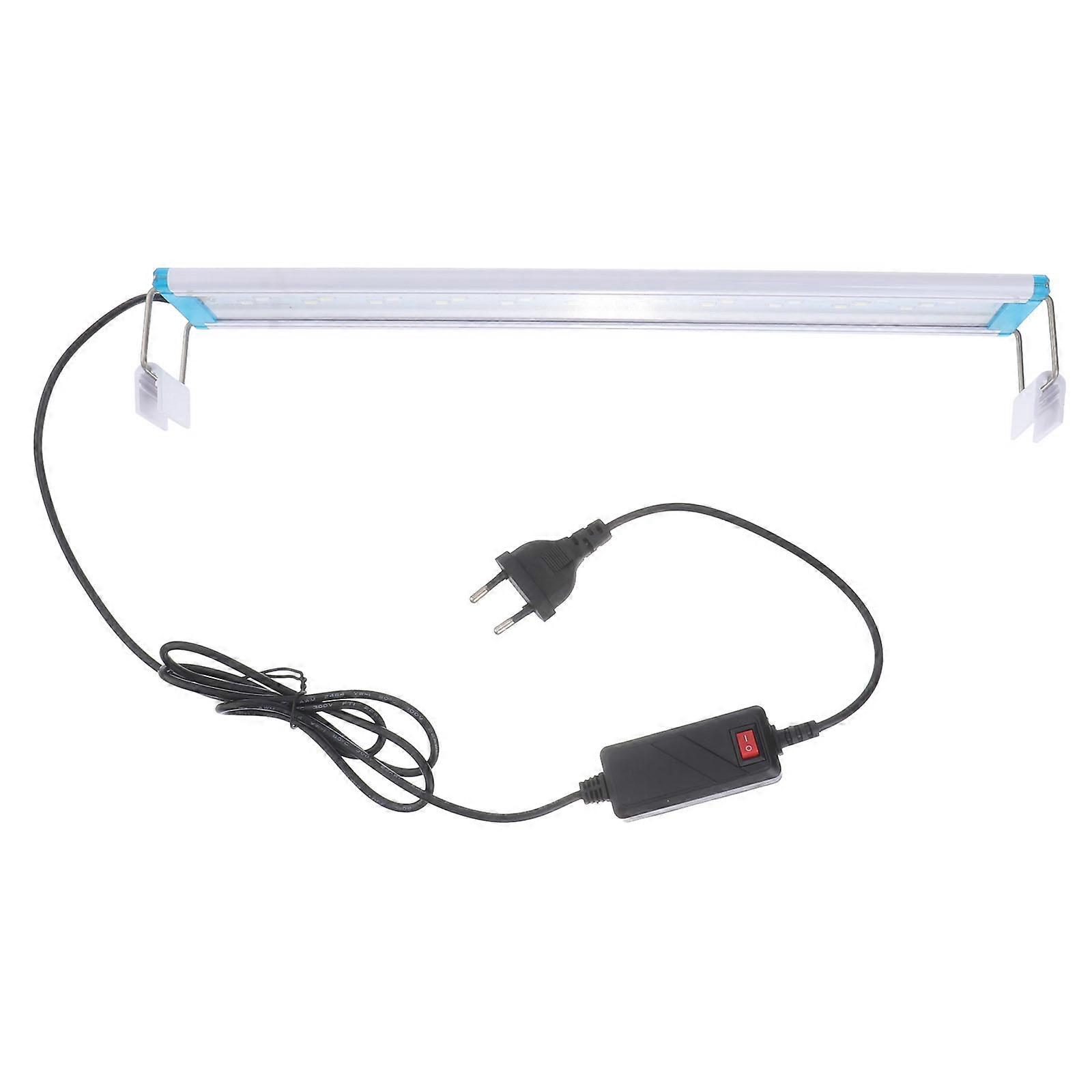 Aquarium LED Light Fish Tank Color Change Landscaping Design Silver 1Pack