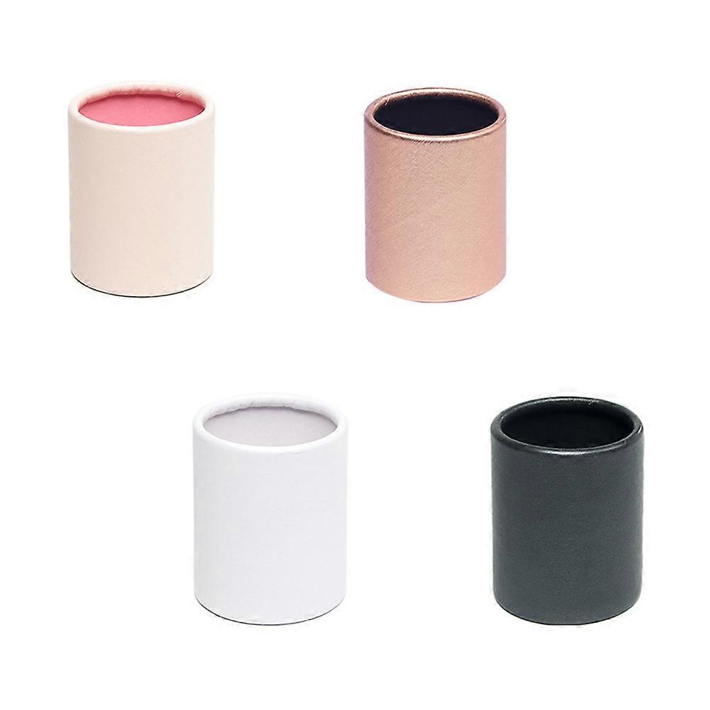 4pcs Small Round Flower Wrapping Boxes Cardboard Wedding Gift Boxes