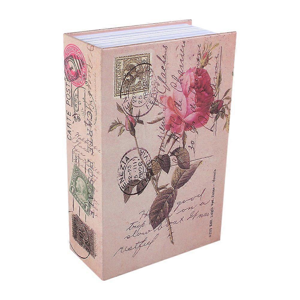 Book Safe with Key Lock - Metal Cash Box, Diversion Safe Storage for Money and Valuables, Lockable Dictionary Safe (#5)