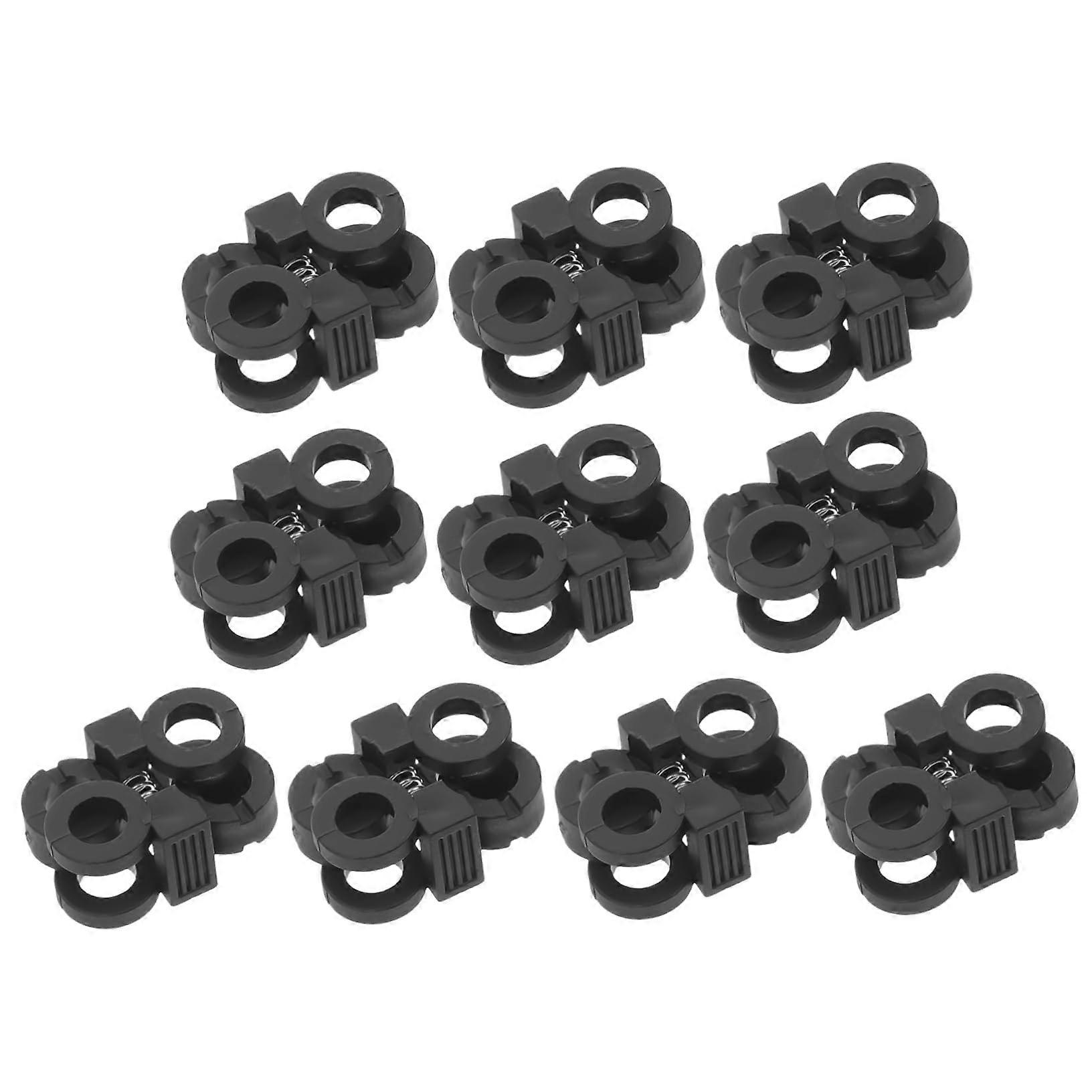 Shoelace Stopper Clips for Trainers - Lace Lock Closure for Sneakers, Adjustable, Durable, and Easy to Use