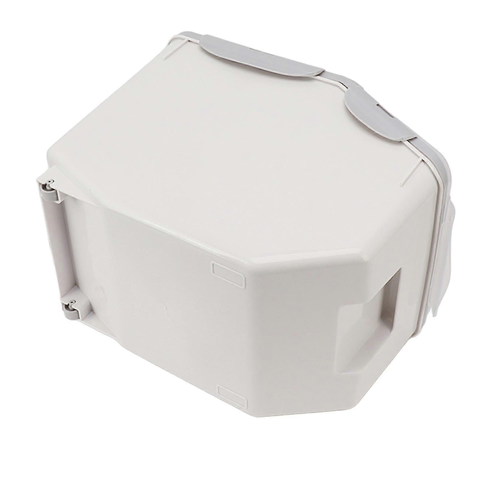 Rice Storage Container With Cup Airtight Sealed Food Grain Organizer Plastic Kitchen Supplies Gray 10kg