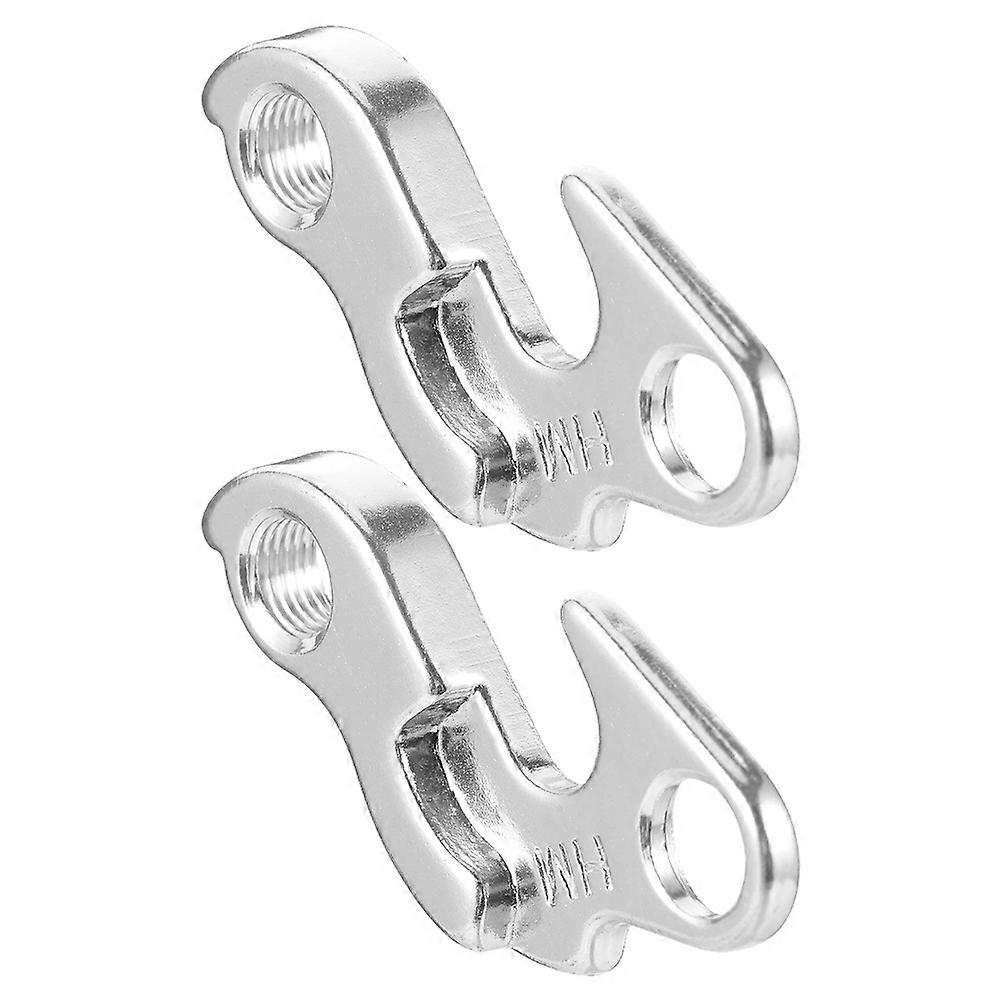 Alloy Derailleur Hanger For Mountain Bike Cyclists 6.50X3.00X0.70cm Durable Easy Installation 2Pack