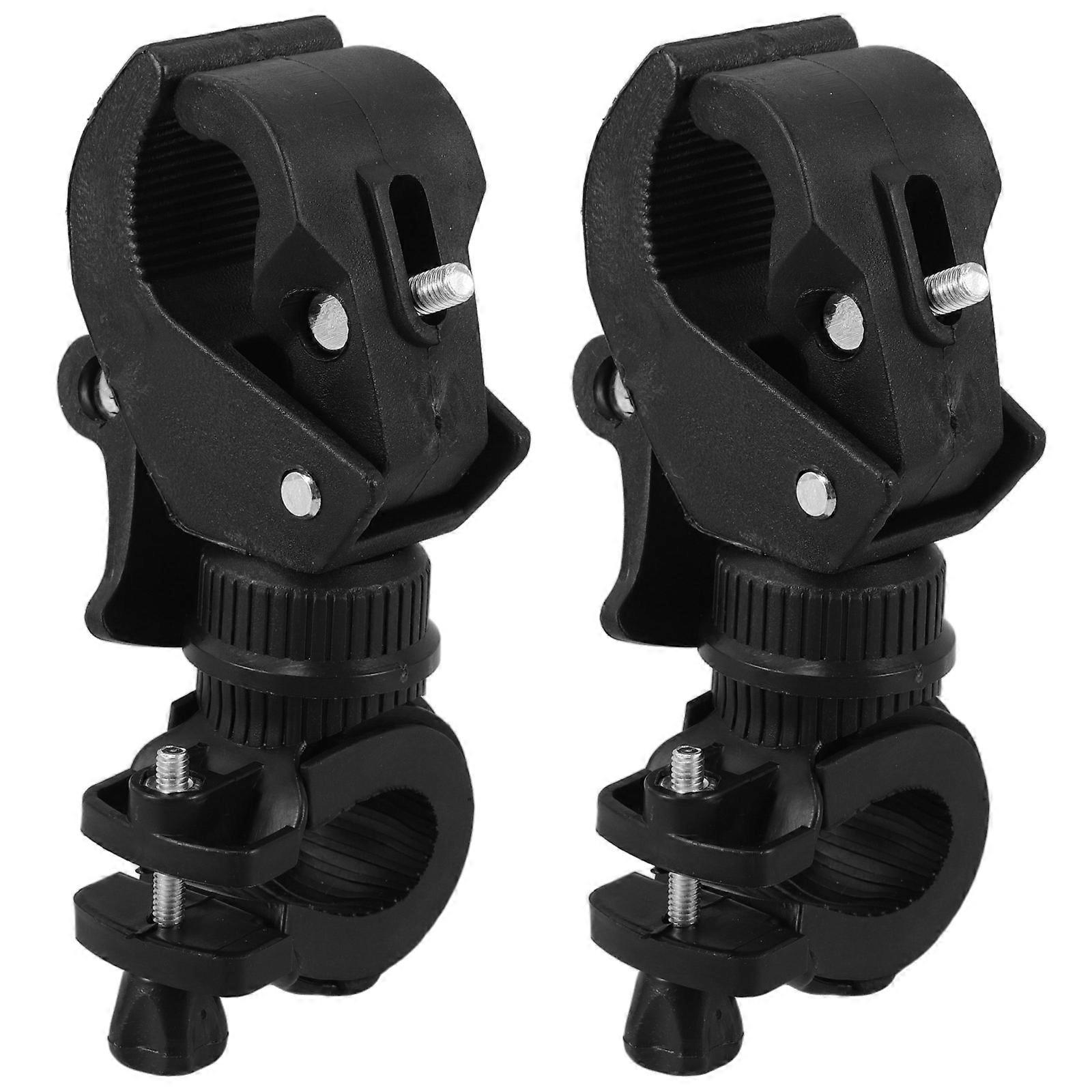 Cane Holder for Wheelchair Ideal for Home Use Black Plastic and Metal Lightweight Compact Design Fits Various Canes 2pcs
