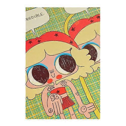 Burger Babie I Look Incredible Framed Poster