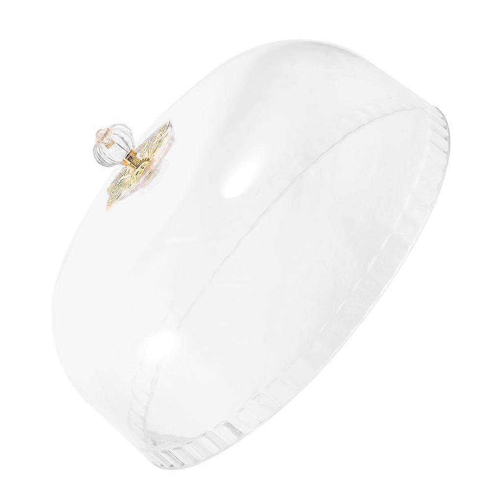 Clear Acrylic Cake Dome Cover for Cakes, Cupcakes, Pastries, and Desserts – Easy to Clean Food Protective Lid for Home Use