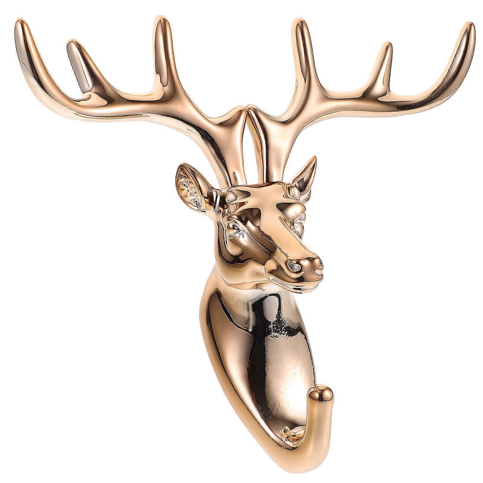 Functional Deer Wall Hook, Combining Aesthetic Appeal with Practicality for Home Use