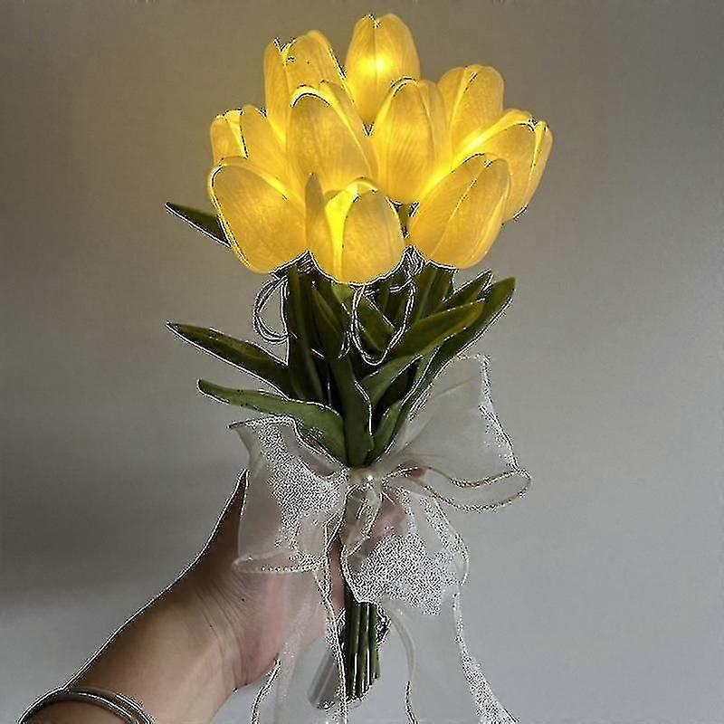 Tulipes Fleurs Artificielles avec Led Light-Yu-Good