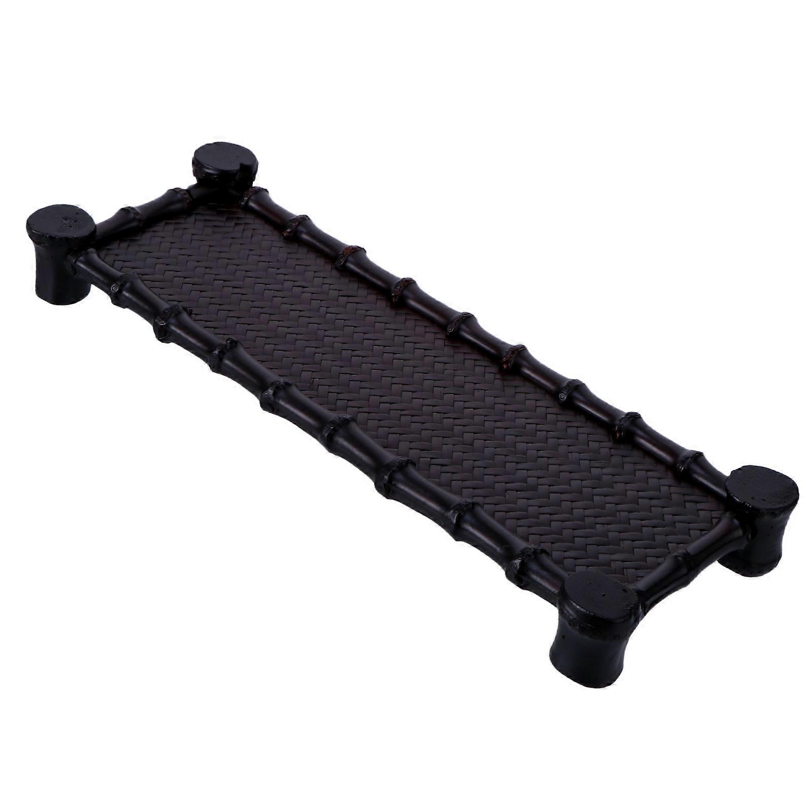 Black Tea Table Teacup Holder for Storage Use on Synthetic Material with Natural Strength 1Pc