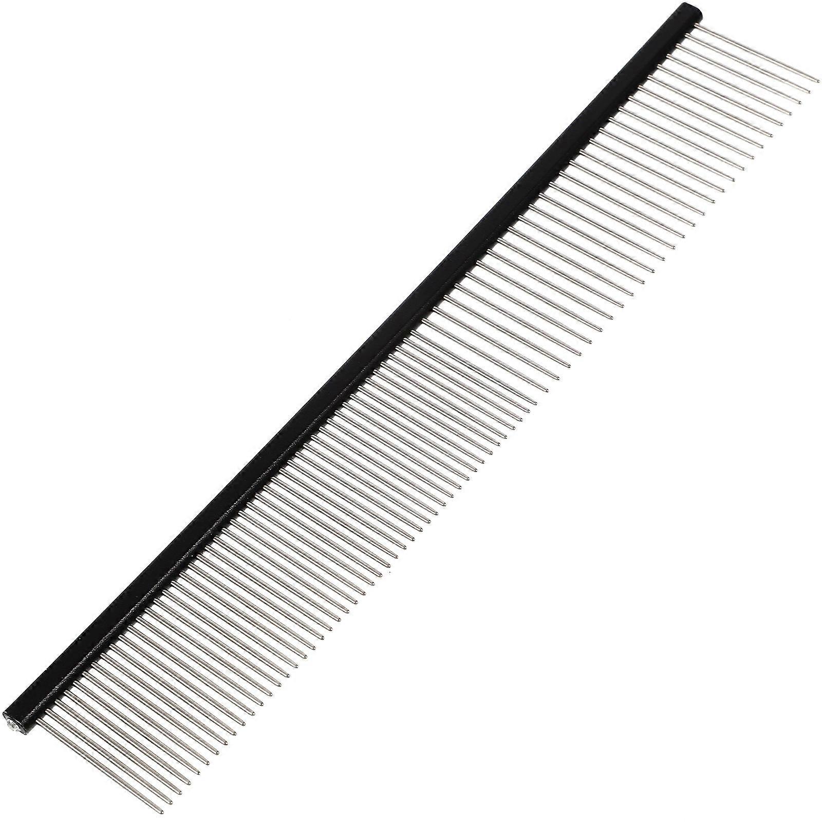 Daily Use Grooming Comb For Dogs And Cats With Ergonomic Structure 19X3.5X0.2CM Flea Removal 1Set