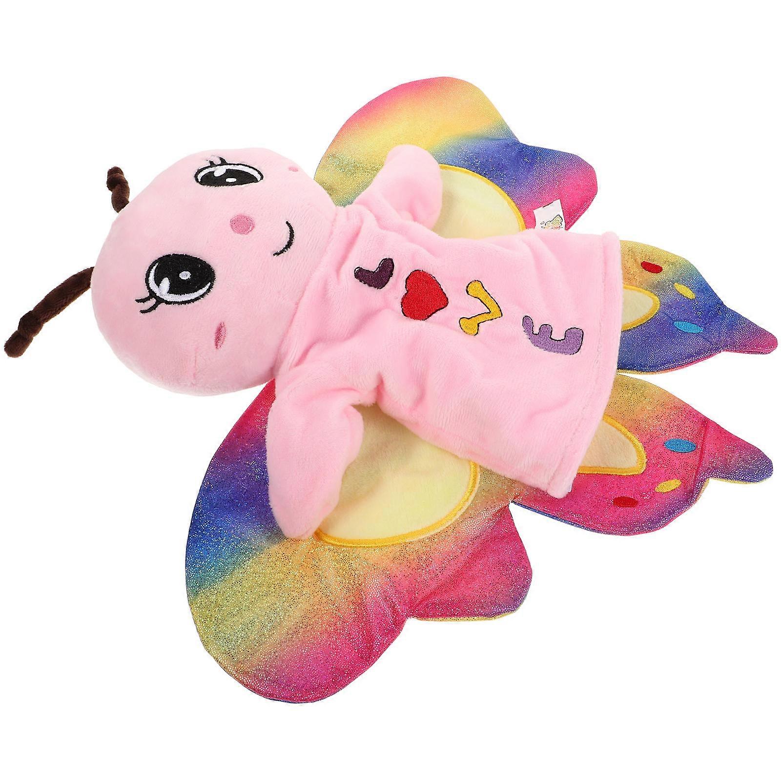 Plush Animal Hand Puppet for Kids Storytelling Pretend Play Toy with Fine Craftsmanship Multi