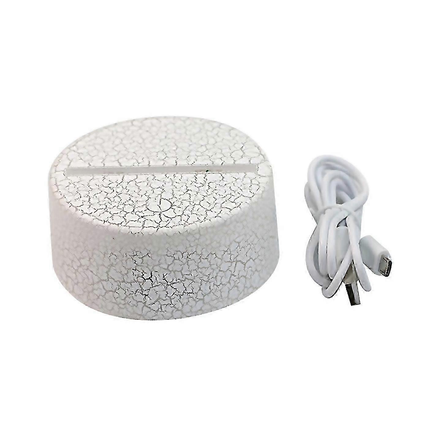 Crack Base Led Night Light Atmosphere Desk Lamp Sensing Touch Base