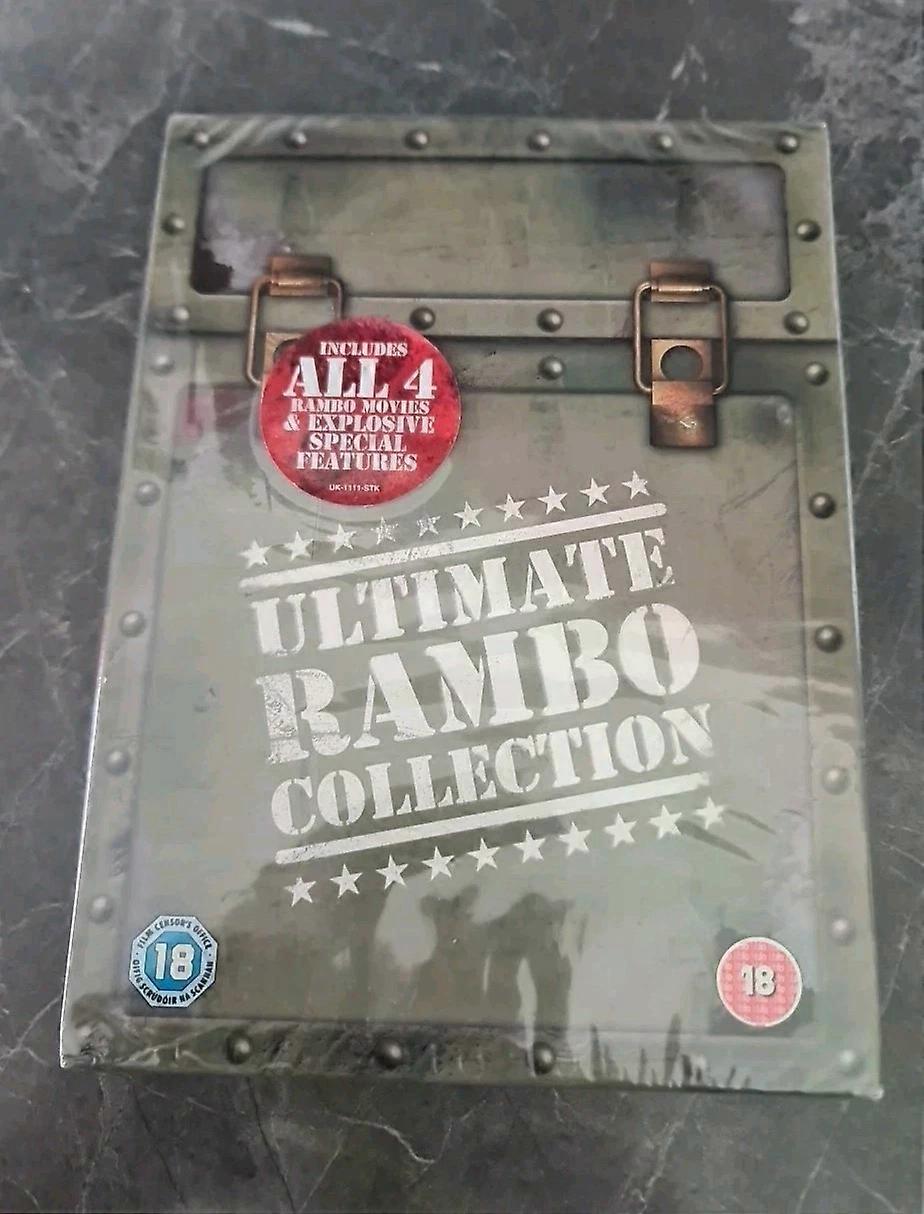 : ULTIMATE RAMBO COLLECTION 4-DVD Box Set, Region 2