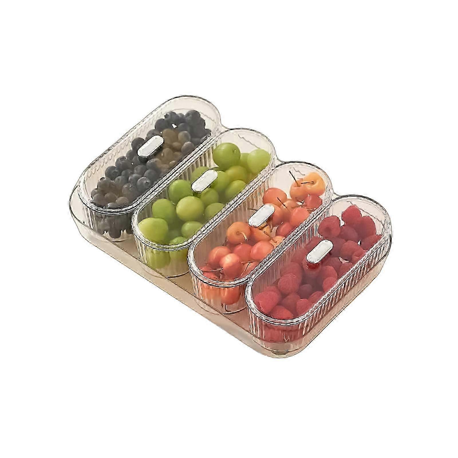 Versatile Kitchen Storage Fruits Plate In Elegant Designs Portable Accessory for Dining and Entertaining Daily Use Cream White