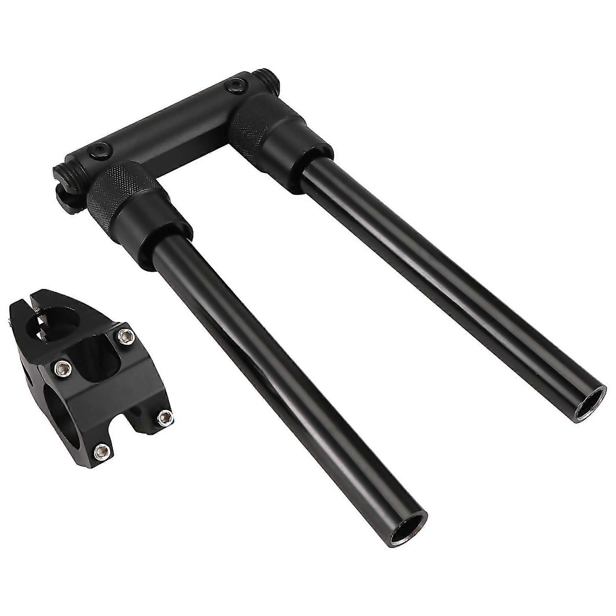 For folding handle bar 90 degree fold handlebar 25mm Black