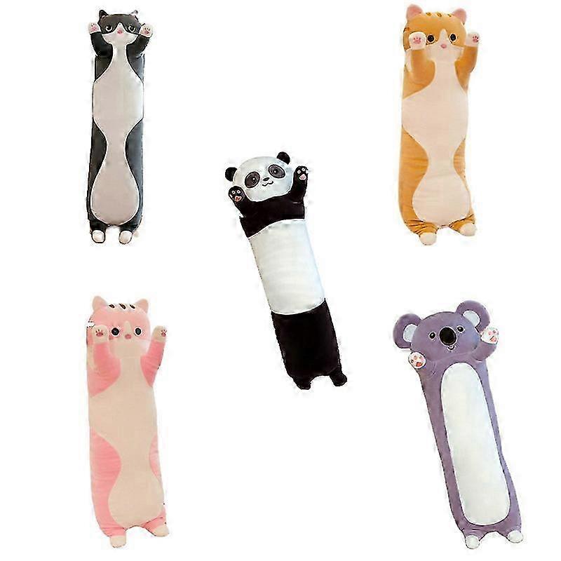 Giant Size Long Soft Cushion Katt Plysj Leker, 50-150cm, Kosedyr for jenter og gutter, Populære bursdagsgaver