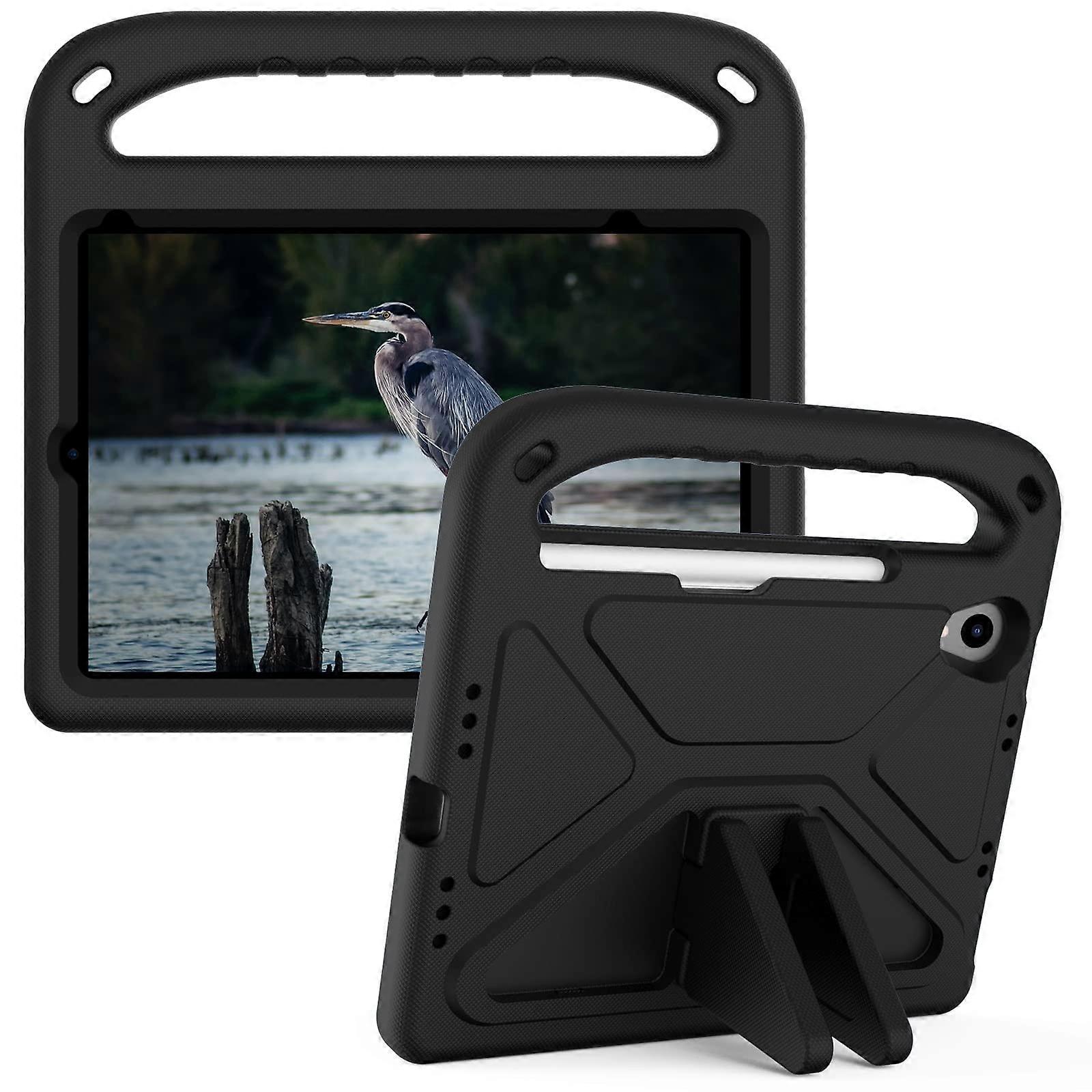 Tablet PC Case for iPad Mini 6 and iPad Mini (2021) - Lightweight Shockproof Design, Child-Friendly Black Protection