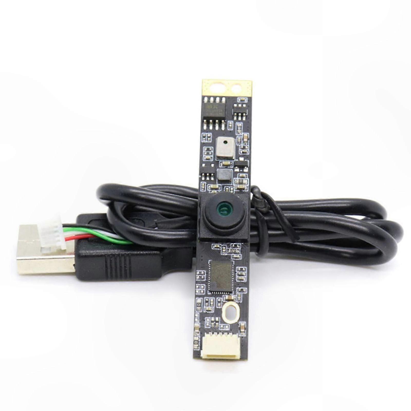 2MP Camera Module with 60 Wide-Angle Lens USB Plug-and-Play No Driver Needed