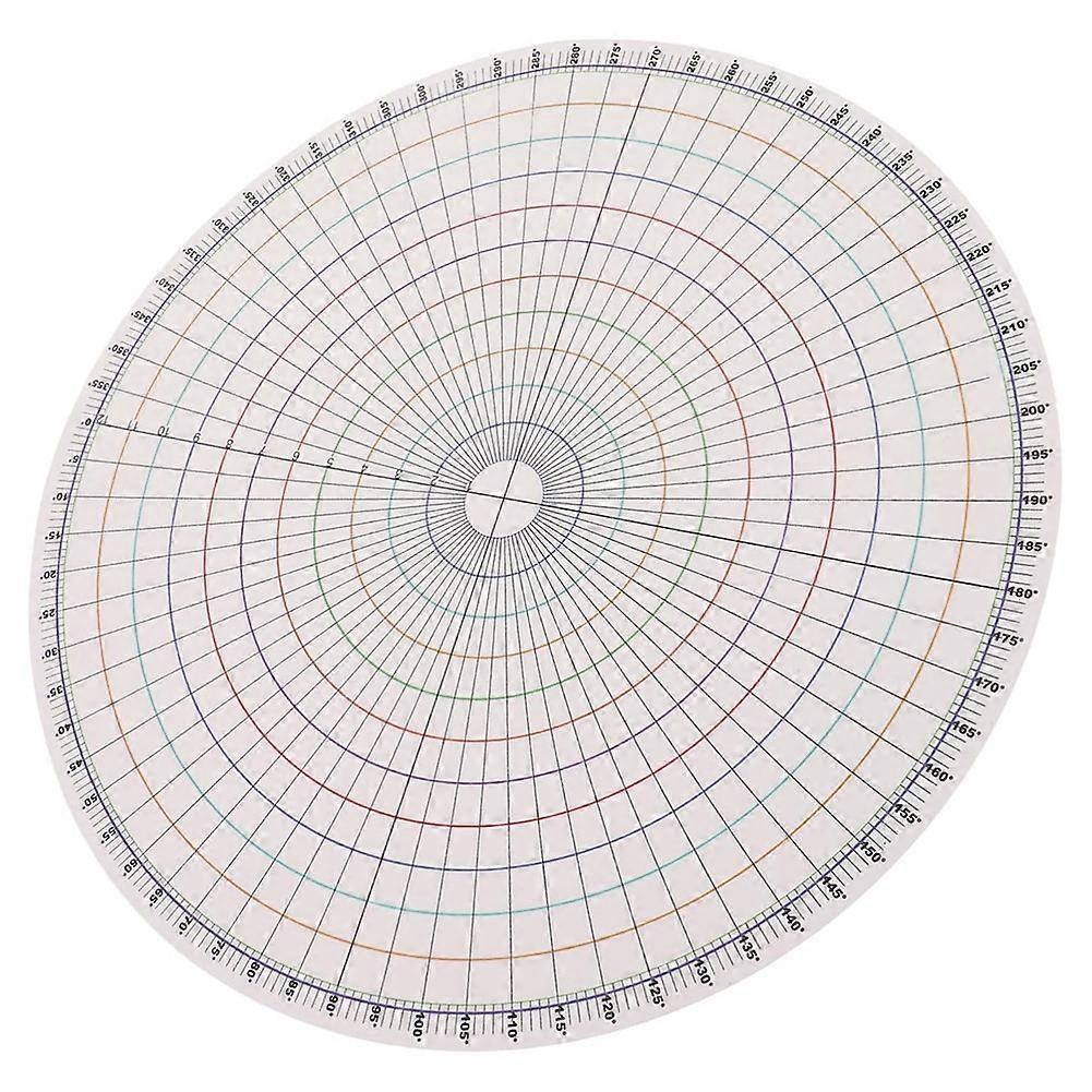 Pottery Clay Divider Tool Equal Circle Protractor Rotary Disc Ceramic Pottery Trimmer Tool Circle Scale Ruler