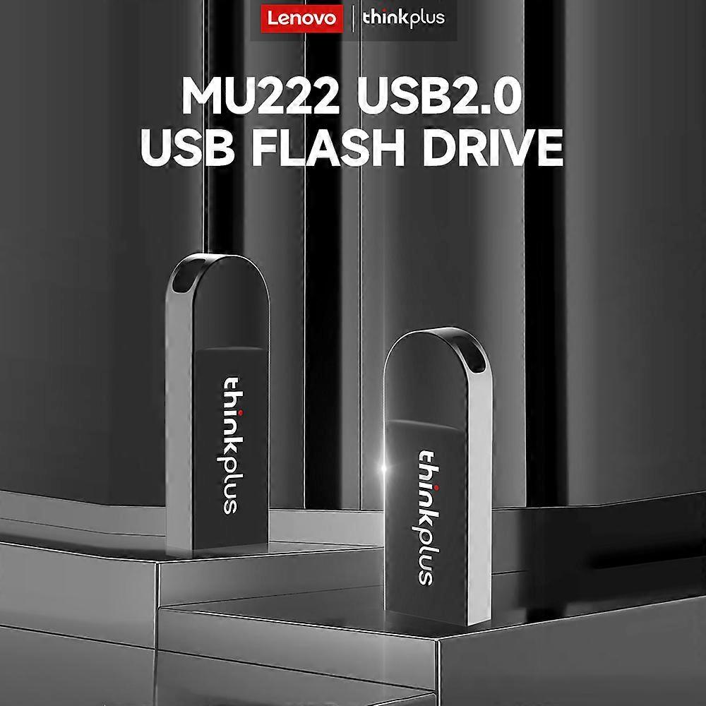 thinkplus MU222 8GB USB2.0 U Disk Portable High-speed Metal USB Flash Drive Small Size Plug and Play Wide Compatibility