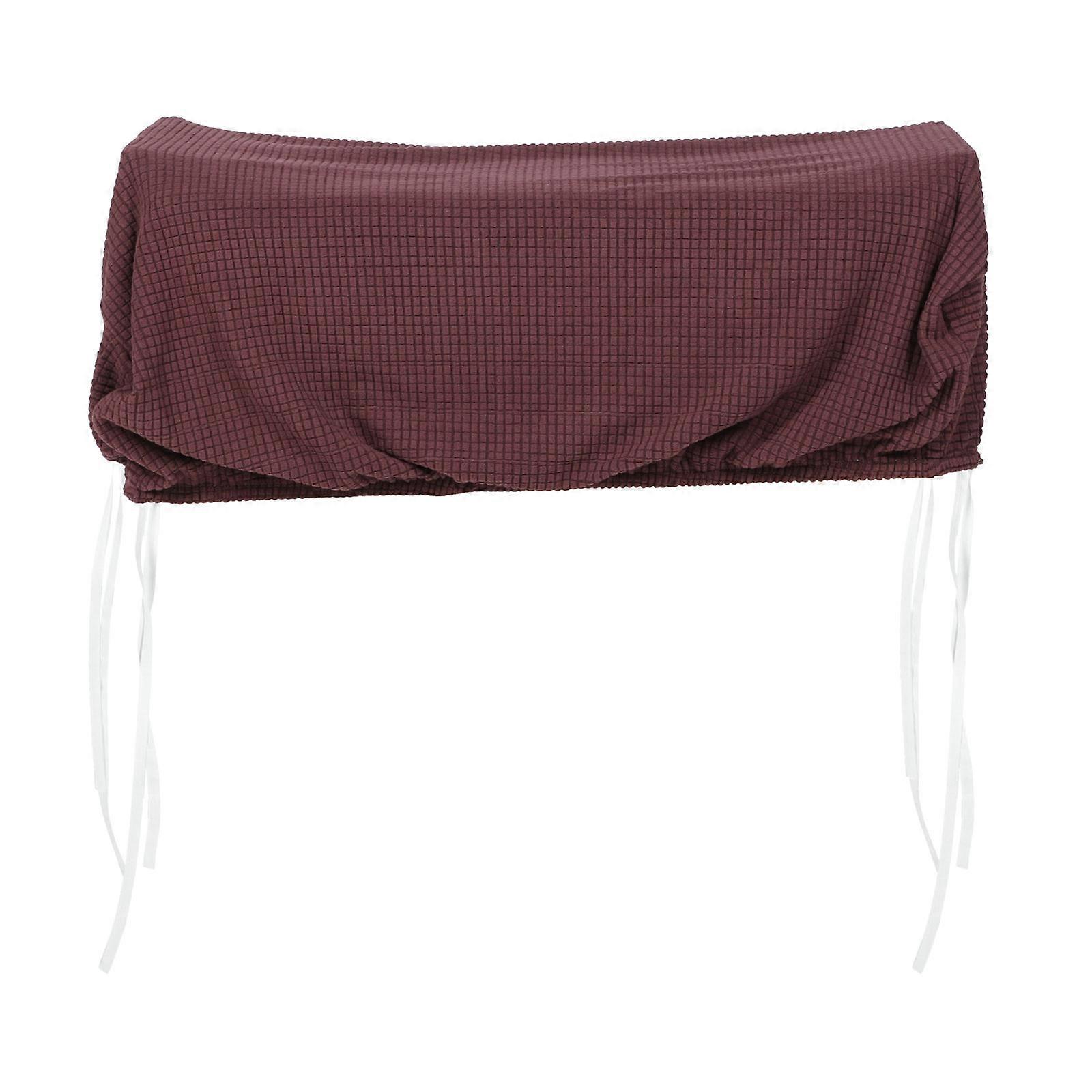 Dining Bench Cover Bench Protector for Mall Coffee Polyester with Scratch-Resistant Feature 1Pack