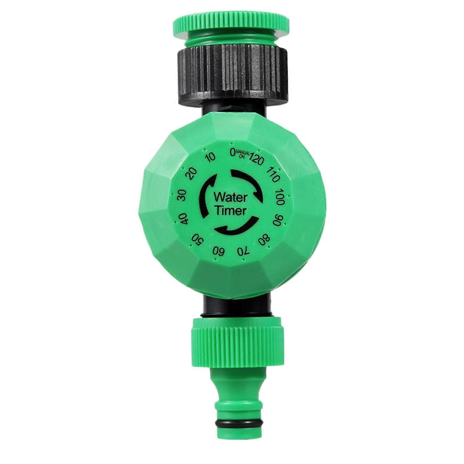 Hose Timer Garden Watering Controller, Automatic Irrigation Device, ABS Material, 5.51 x 3.27 In, Outdoor Use