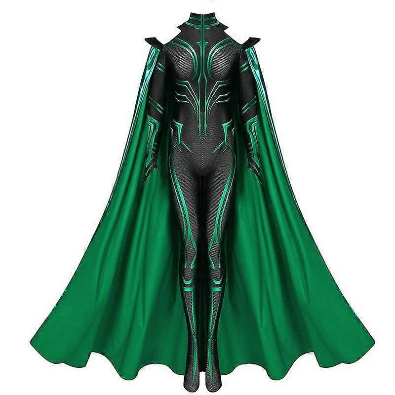 Hela Cosplay Costume Déesse Combinaison