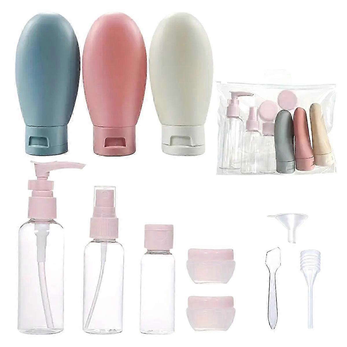 Travel Bottles Set With Storage Bag Travel Size Empty Liquid