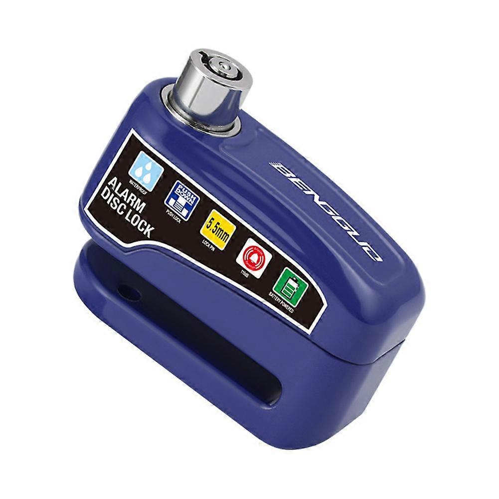 Waterproof Anti-Theft Lock for Motorcycles Scooters Bicycles with Alarm Function - Durable and Easy Operation