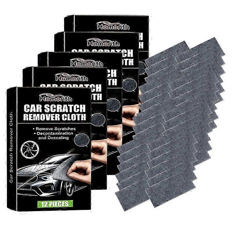 car scratch remover 12pcs nano cloth