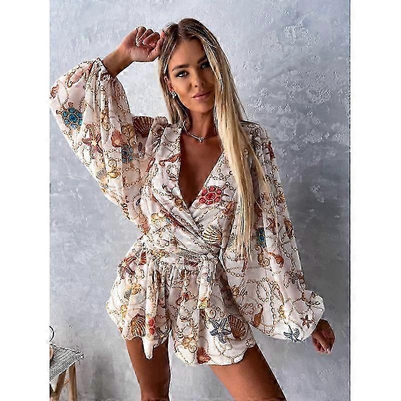 Women's Holiday Printed Casual Bodysuit