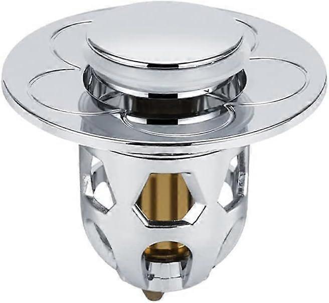 Universal sink drain plugs (silver)