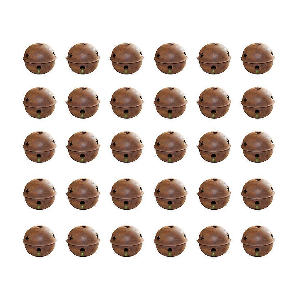 Rusty Metal Decorations 100Set Hanging Decor Vintage Rust Design DIY Craft Projects 2.5Cm