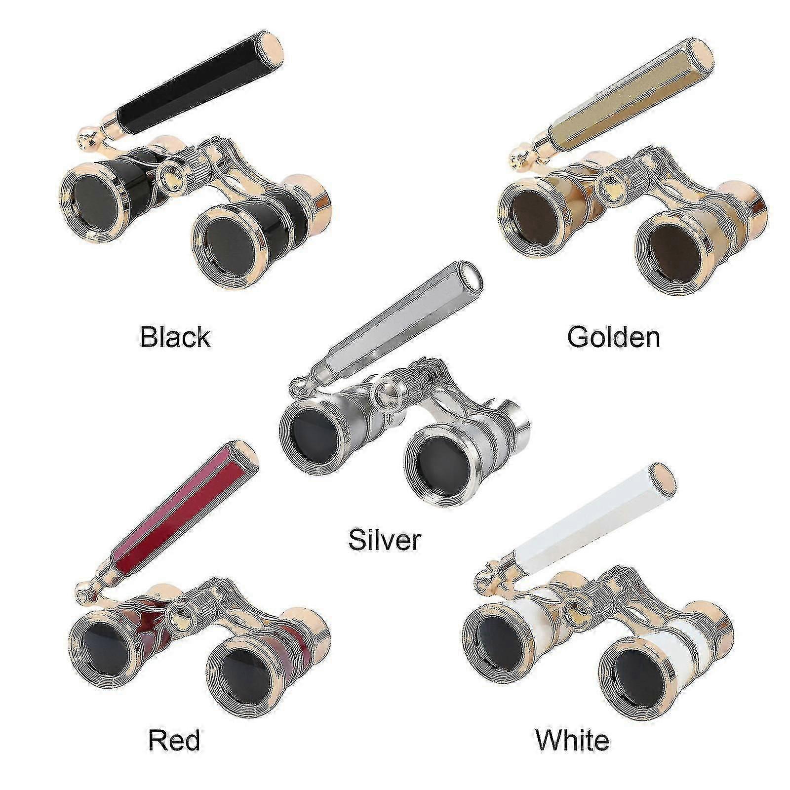 theater binoculars 3x 25 with retractable handle unisex gift