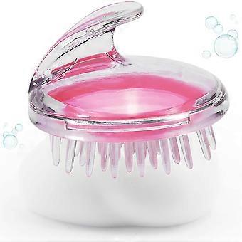 Scalp Massage Brush Silicone Scalp Massager Wet & Dry Head Massage Brush for