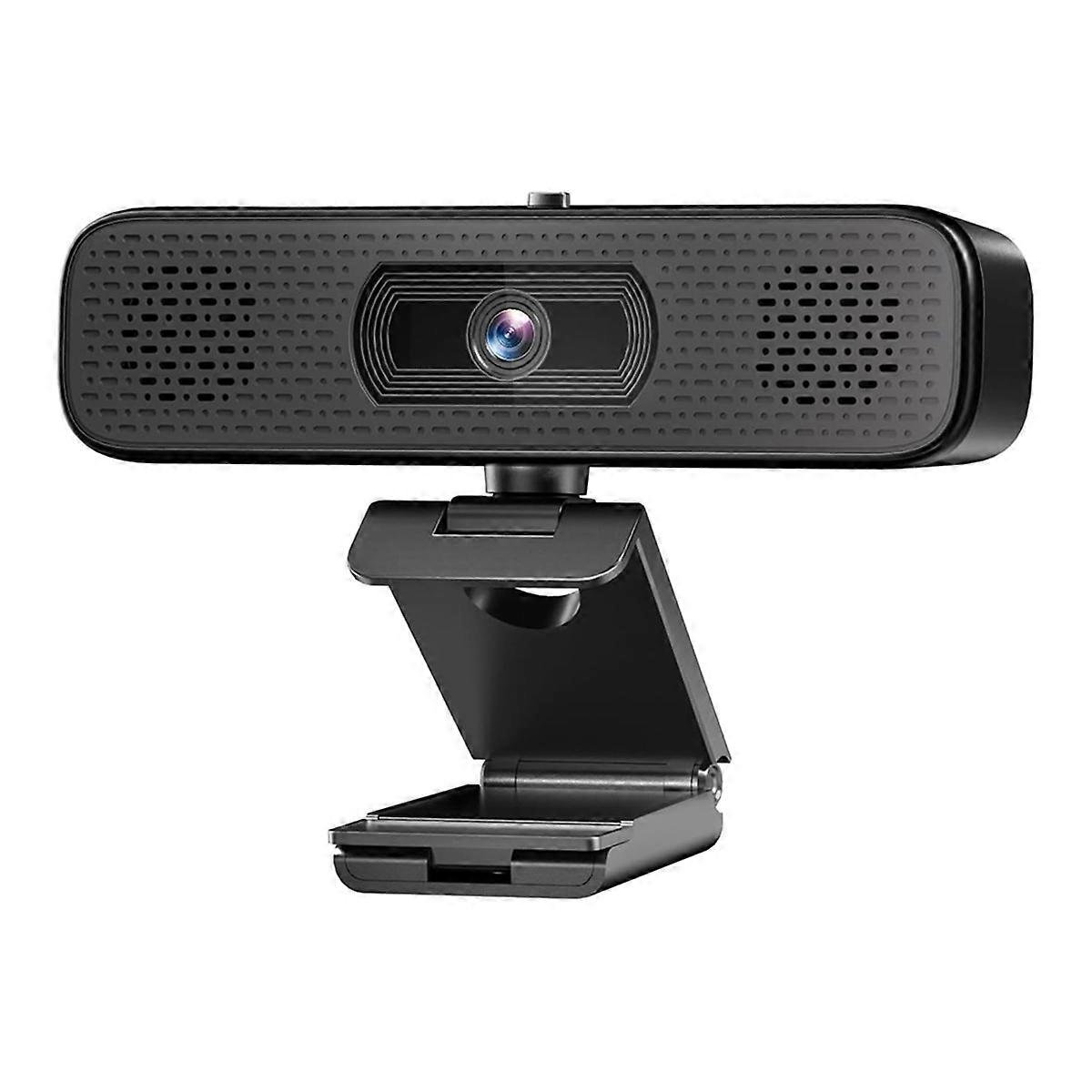 2K HD Webcam with 2 Speakers Built-in Mic,USB Stream Camera for Desktop Laptop Computer Video Confe